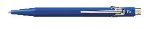 Classic "849" Metal Sapphire Blue Ballpoint Pen by Caran d'Ache® Classic "849" Metal Sapphire Blue Ballpoint Pen by Caran d'Ache®