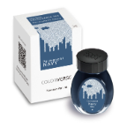 Office Series Navy Permanent Bottled Ink by Colorverse Office Series Navy Permanent Bottled Ink by Colorverse