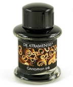 Cinnamon Scented/Graphite Black Premium Bottled Ink by De Atramentis® Cinnamon Scented/Graphite Black Premium Bottled Ink by De Atramentis®