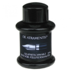 Graphite Black Premium Fountain Pen Bottled Ink by De Atramentis® Graphite Black Premium Fountain Pen Bottled Ink by De Atramentis®