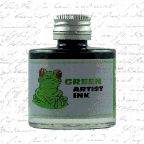 Artist Green Ink from De Atramentis® Artist Green Ink from De Atramentis®