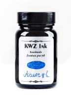 Azure #1 Handmade Fountain Pen ink from KWZ Ink Azure #1 Handmade Fountain Pen ink from KWZ Ink