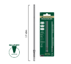 MonteVerde® Size-It Ballpoint Refill to Fit Many BP-black medium 2/pk MonteVerde® Size-It Ballpoint Refill to Fit Many BP-black medium 2/pk