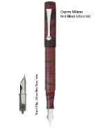 Milano Fountain Pen Series with Ultraflex Nibs by Osprey Pens® Milano Fountain Pen Series with Ultraflex Nibs by Osprey Pens®