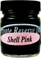 Shell Pink Fountain Pen 60 mL Bottle Ink from Private Reserve Ink® Shell Pink Fountain Pen 60 mL Bottle Ink from Private Reserve Ink®