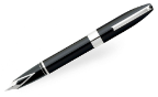 Legacy Black Lacquer Barrel Palladium Plate Trim Fountain Pen by Sheaffer® Legacy Black Lacquer Barrel Palladium Plate Trim Fountain Pen by Sheaffer®