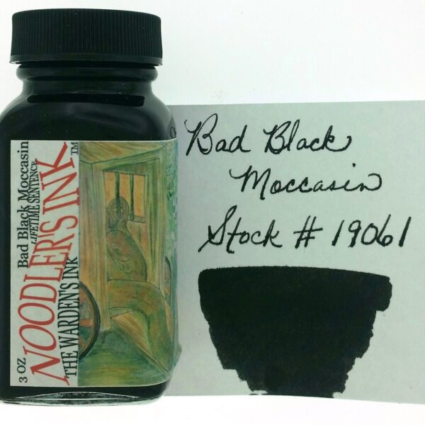 Bad Black Moccasin 3 oz Bottled Ink by Noodler's Ink®