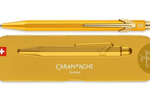 Goldbar Special Edition 849 Ballpoint Pen with case by Caran d'Ache®