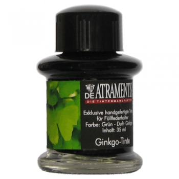 Ginkgo Scented/Ginko Green Premium Bottled Ink by De Atramentis®