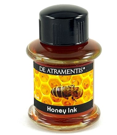 Honey Scented/Yellow Premium Bottled Ink by De Atramentis®