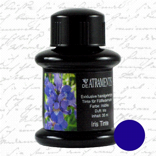 Iris Flower Scented/Blue Ink from De Atramentis®