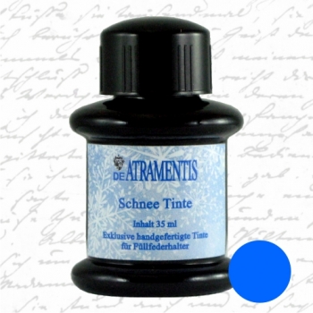 Snow Scent/Sky Blue Premium Handmade Fountain Pen Ink by De Atramentis®
