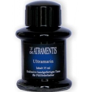 Ultramarine Premium Bottled Fountain Pen Ink De Atramentis® 45 ml glass bottle