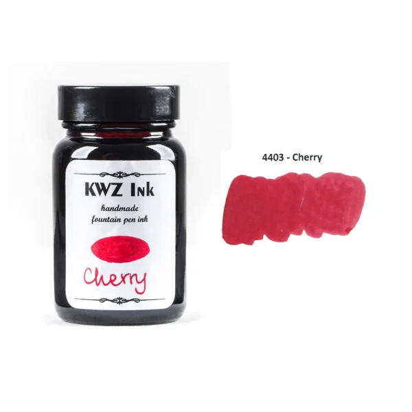 Cherry Handmade Fountain Pen Ink from KWZ Ink
