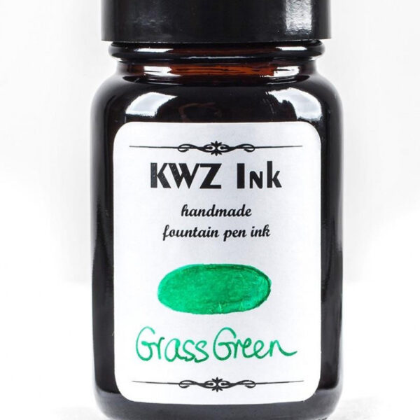 Grass Green Handmade Fountain Pen Ink from KWZ Ink