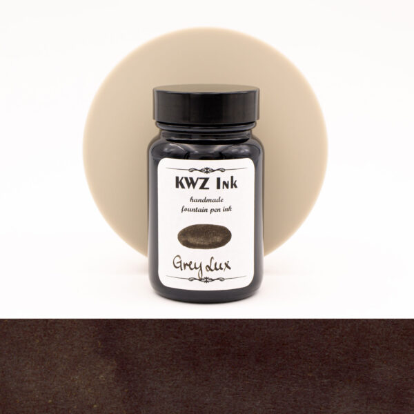 Grey Lux Handmade Fountain Pen Ink from KWZ Ink