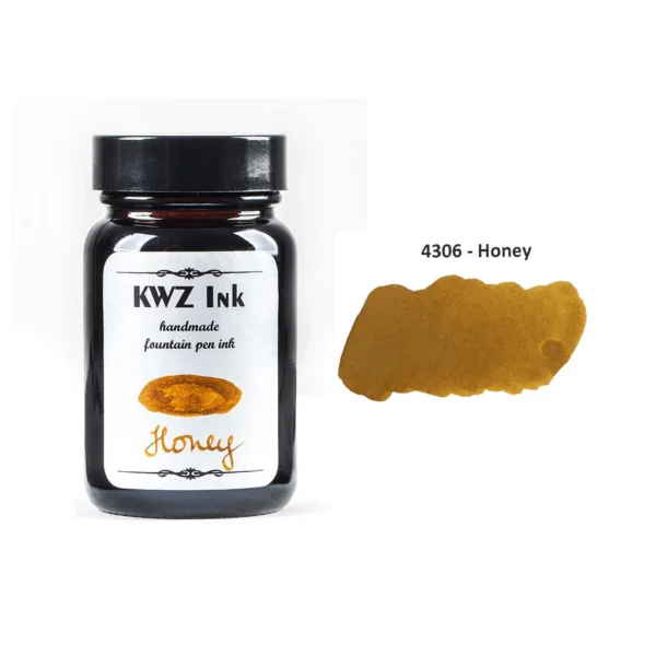 Honey Handmade Fountain Pen Ink from KWZ Ink