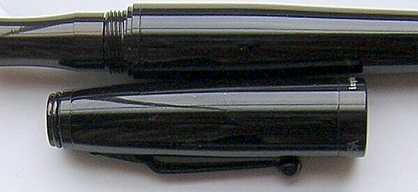 Invincia Stealth Black Fountain Pen by MonteVerde-Medium Nib