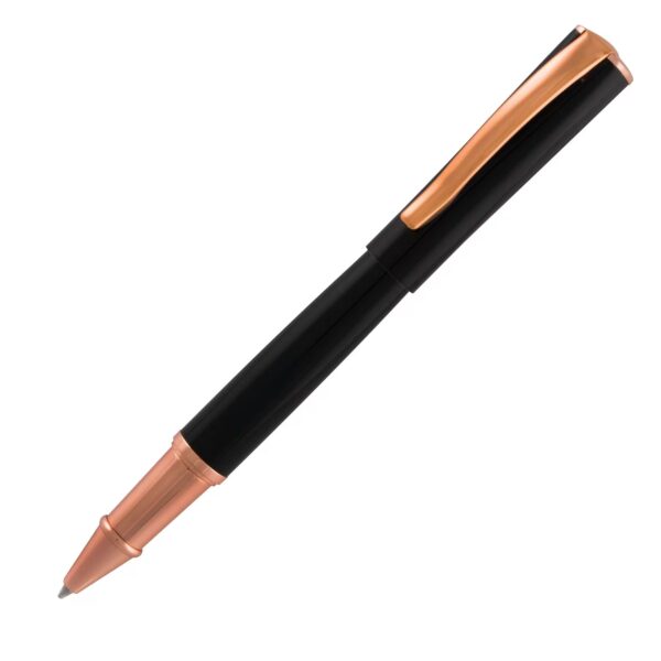 Impressa Rollerball Black with Rose Gold MonteVerde®