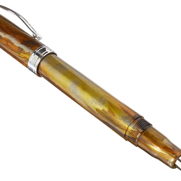 Southwest Tortoise Konrad Flex Nib Fountain Pen by Noodler's Ink® [piston fill]  pka "Apache Tortoise"