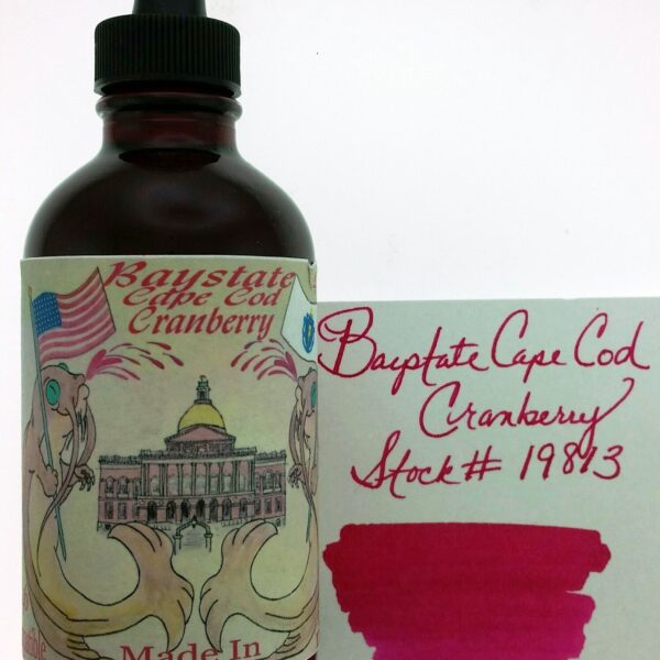Baystate Cape Cod Cranberry 4.5 oz Bottled Ink by Noodler's Ink®...free fountain pen included