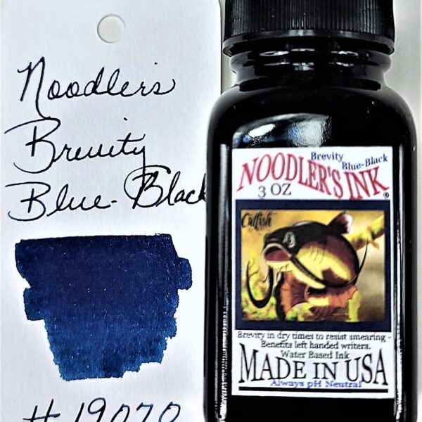 Brevity Blue Black Bottled Ink by Noodler's Ink®..3 oz [pka "Q-E'ternity"]