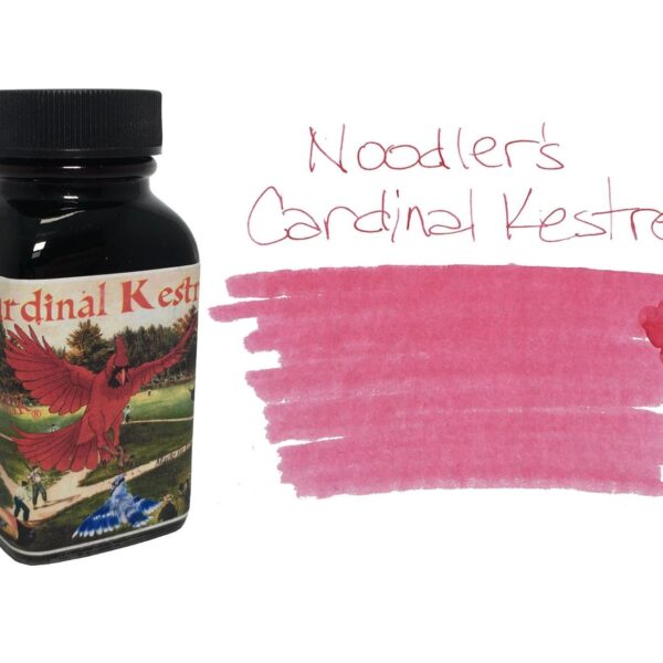 Cardinal Kestrel bottled ink by Noodler's Ink®
