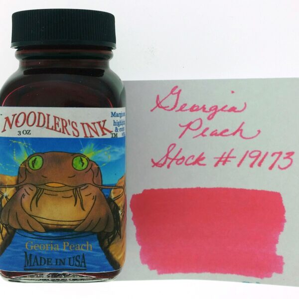 Georgia Peach 3 oz Highlighting Bottled Ink by Noodler's Ink®