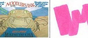 Hellfire 3 oz Fluorescent Highlighting Bottled Ink by Noodler's Ink®