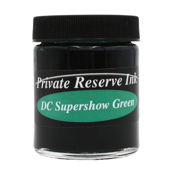 DC Supershow Green 66 ML Fountain Pen Bottled Ink from Private Reserve Ink