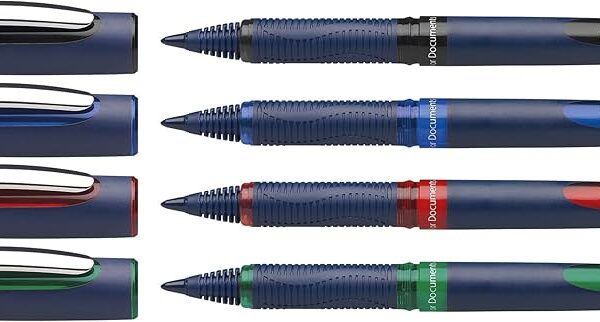 Schneider® One Business Rollerball Pens [0.6 mm line]...four color pack