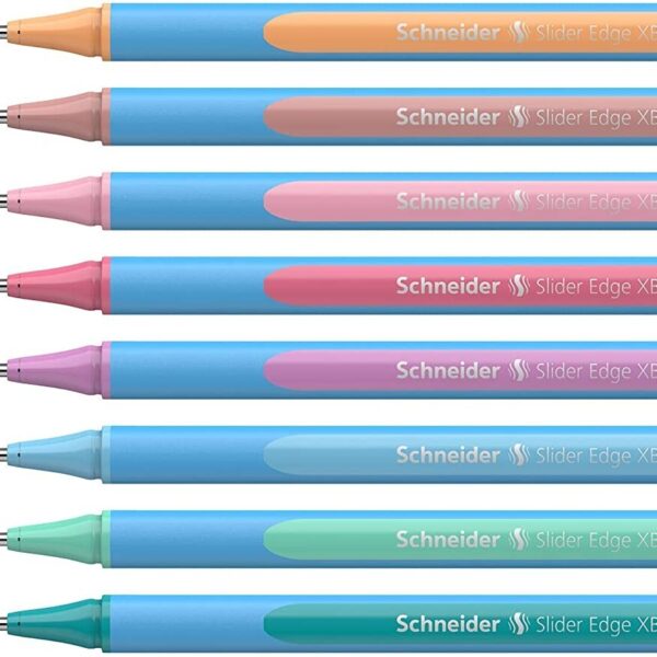 Slider Edge Flamingo Pastel XB Ballpoint Pens from Schneider®-TWO PACK triangular body