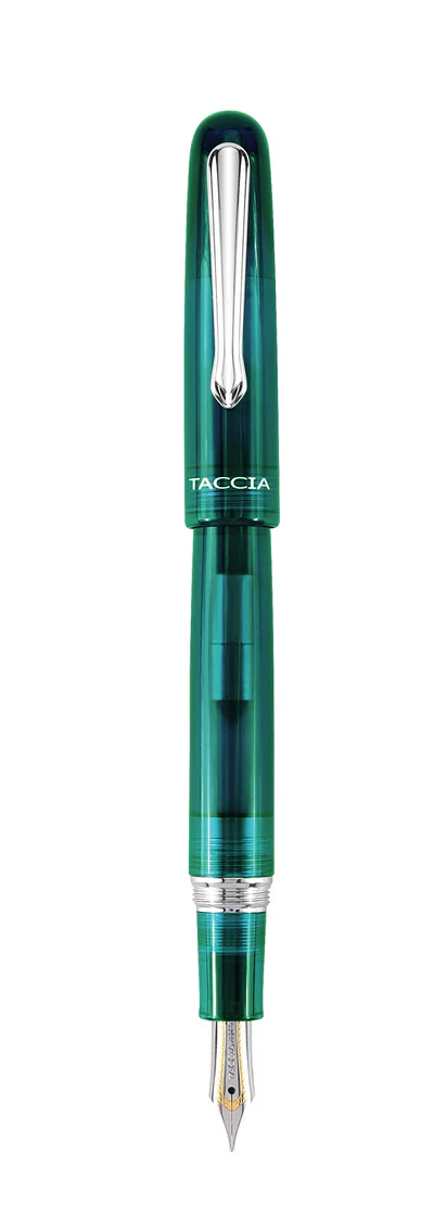 Spectrum Forest Green Fountain Pen Collection by Taccia®-Medium Stainless Steel Nib