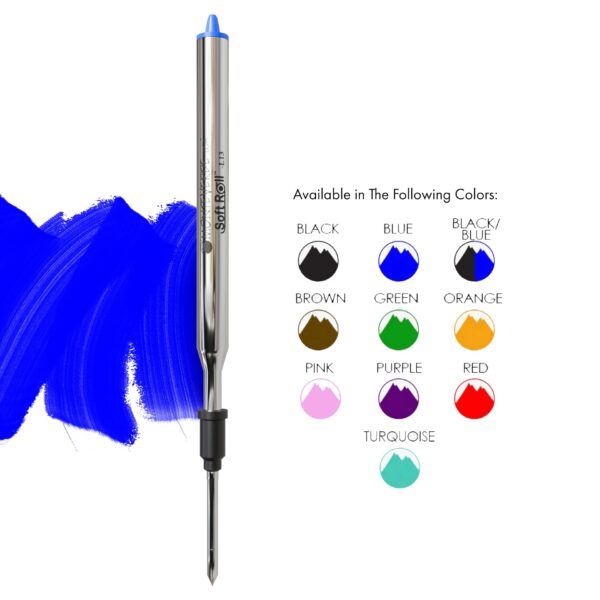 MonteVerde® Ballpoint Ink Refill fits Lamy® [L132]-two refills per blister card