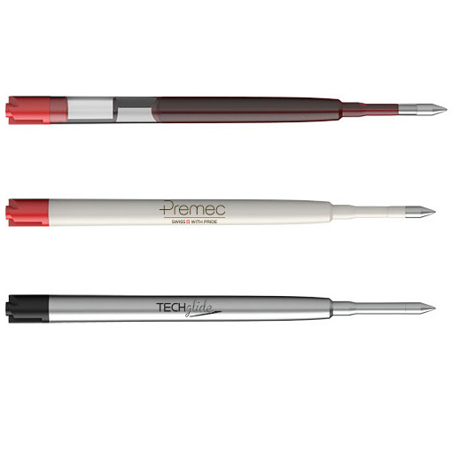 G2 Gel Parker Style 0.4 mm Red Ballpoint Pen Refills by Premec® Pack of 3