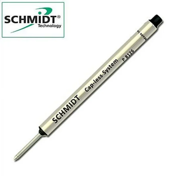 Schmidt® 8126 Capless Short Rollerball Refill-FINE LINE