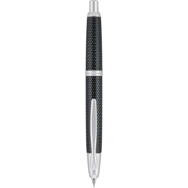 Vanishing Point Black Carbon Fountain Pen-Fine Nib by Pilot®