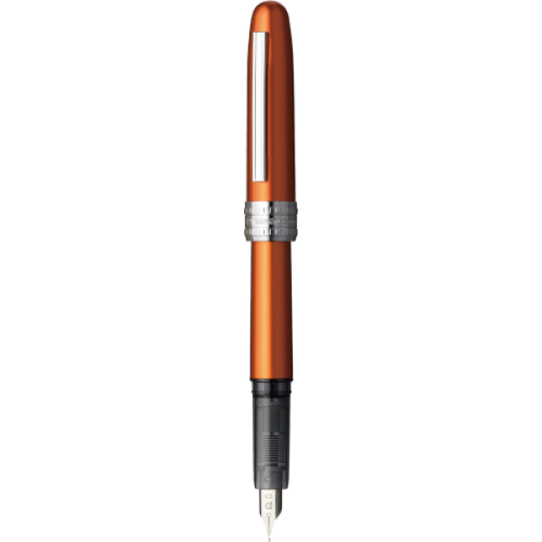 Plaisir Nova Orange Fountain Pen Medium Nib by Platinum®
