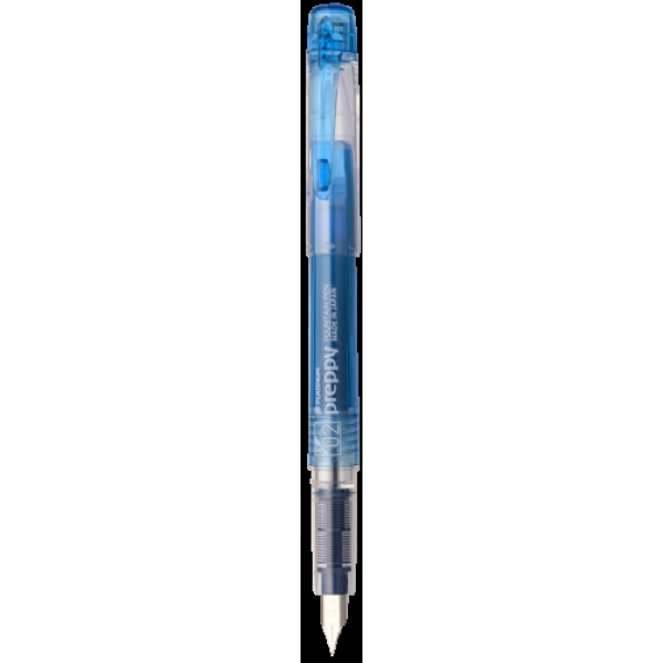 Preppy Blue Black Fountain Pen 03 Fine [F] Nib from Platinum®...featuring "slip & seal mechanism