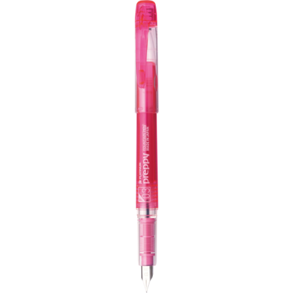 Preppy Pink Fountain Pen 03 Fine [F] Nib from Platinum®...featuring "slip & seal mechanism"