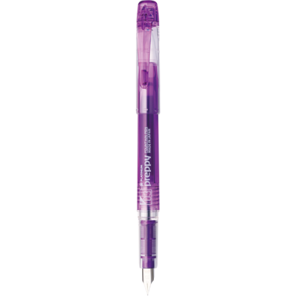 Preppy Violet Fountain Pen 03 Fine [F] Nib from Platinum®...featuring "slip & seal mechanism"