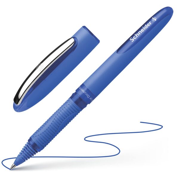 Schneider® ONE Hybrid C 0 .5 mm Blue Rollerball Pens-TWO PACK