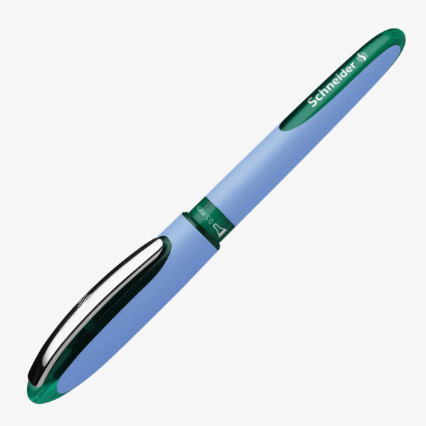 Schneider® ONE Hybrid Green N 0.5 mm Disposable Rollerball Pen-2pk