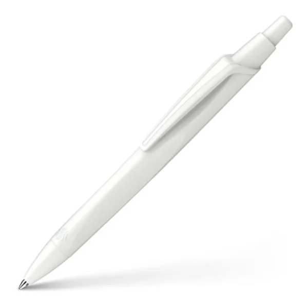 Schneider® Reco White Barrel with Blue Ink Ballpoint Pen [box of 20]