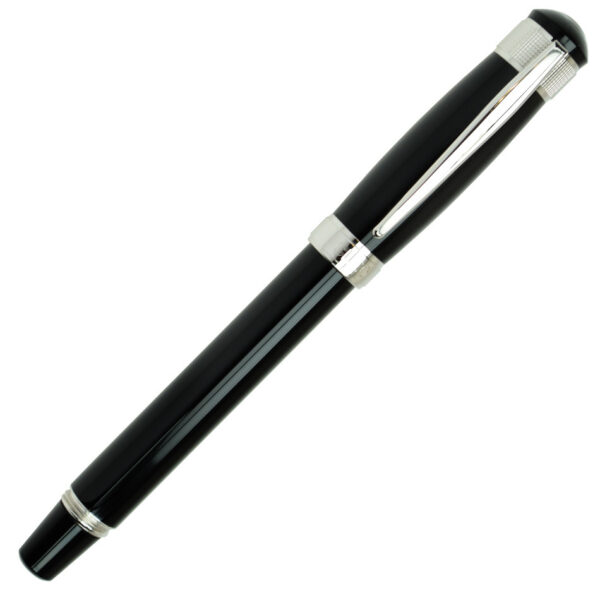 Aura Black Rollerball/Ink Ball Pen by Cleo Skribent®