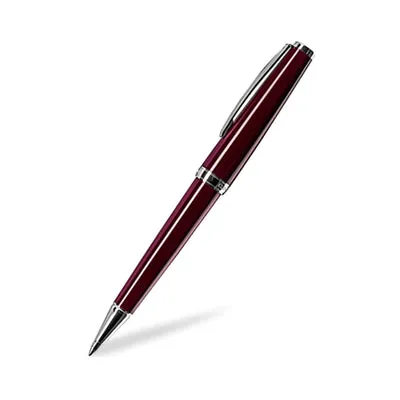 Classic Palladium Bordeaux Ballpoint Pen by Cleo Skribent®