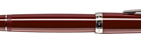 Classic Palladium Bordeaux Converter Fountain pen by Cleo Skribent®-Medium stainless steel nib