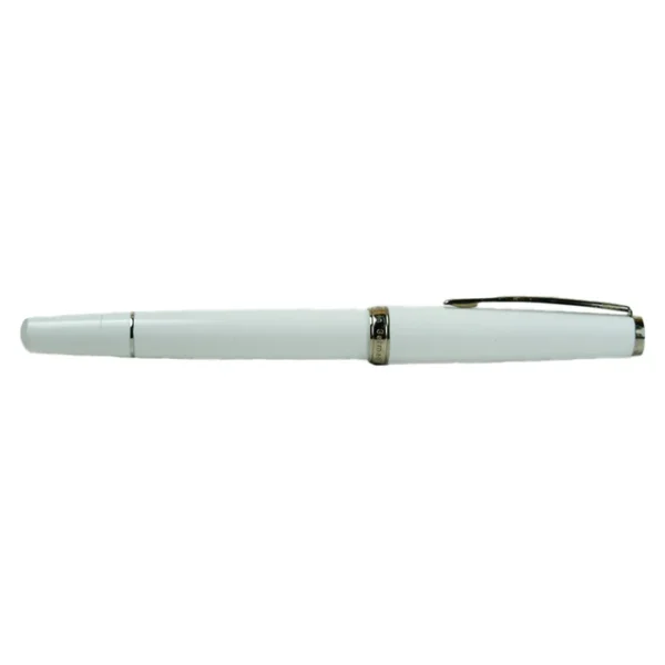 Classic Palladium White Converter Fountain pen by Cleo Skribent®-Fine stainless steel nib