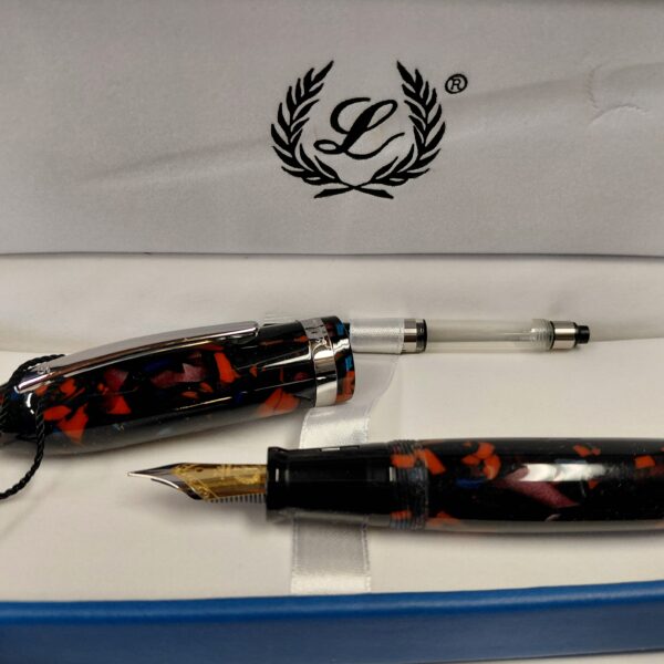 Mento Celebration Blue Fountain Pen by Laban®-Medium Nib