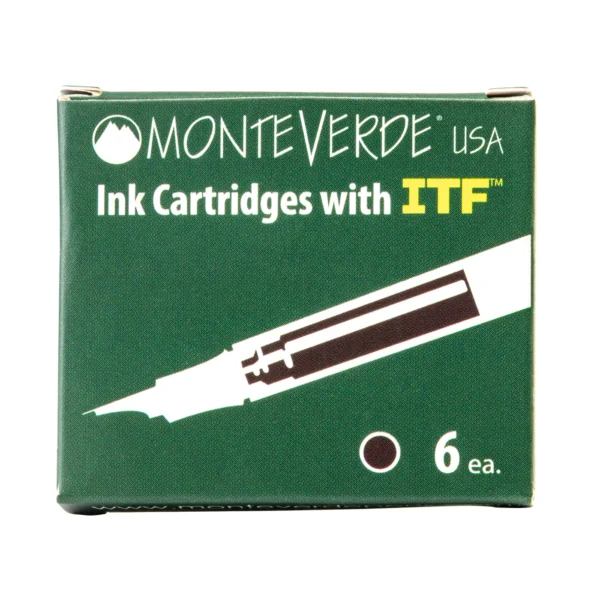 Standard International Ink Cartridges [6 per box] from Monteverde®